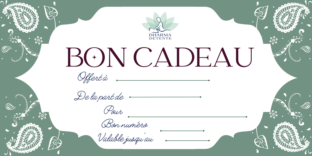 Bons Cadeaux - Yoga &amp; Massage
