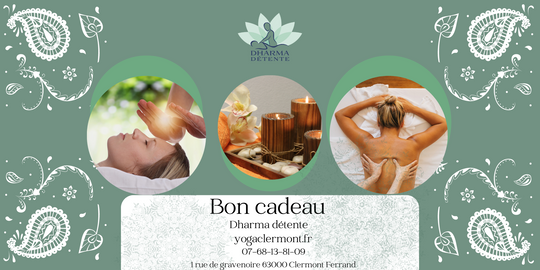 Bons Cadeaux - Yoga &amp; Massage